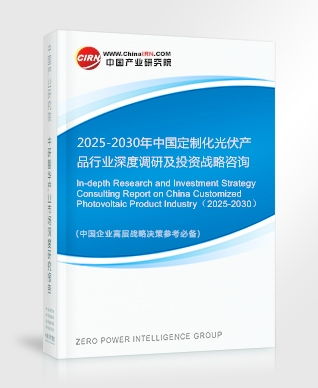 定制化光伏产品研究报告 2025-2030年中国定制化光伏产品行业深度调研及投资战略咨询